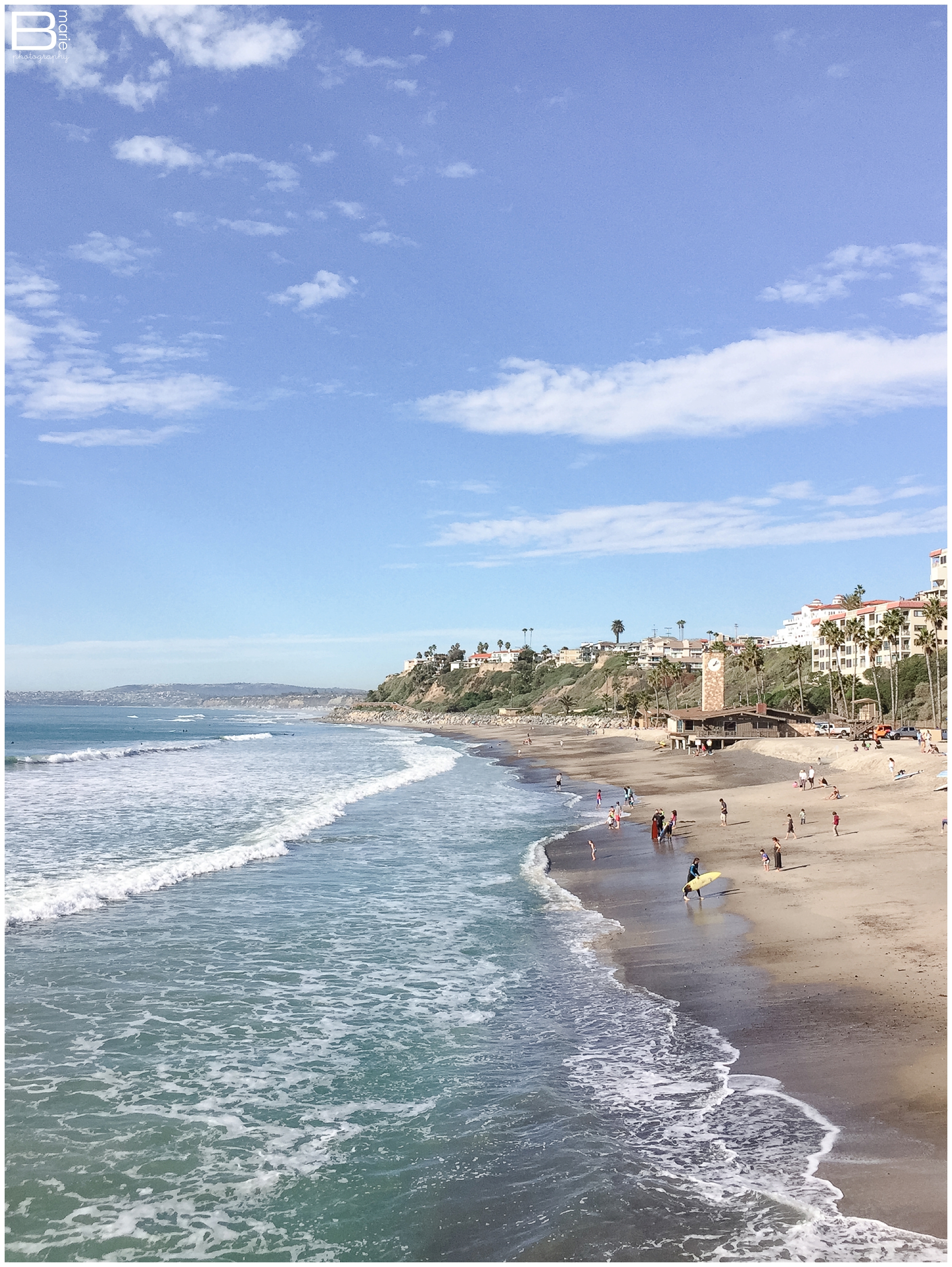 Kingwood family & brand photographer image of San Clemente, CA beach